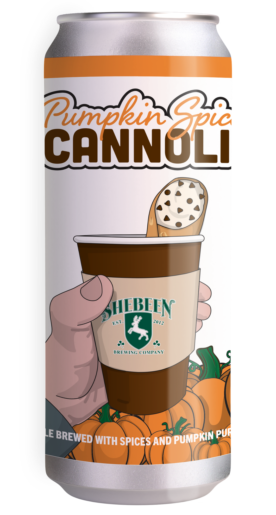 Pumpkin Spice Cannoli Can